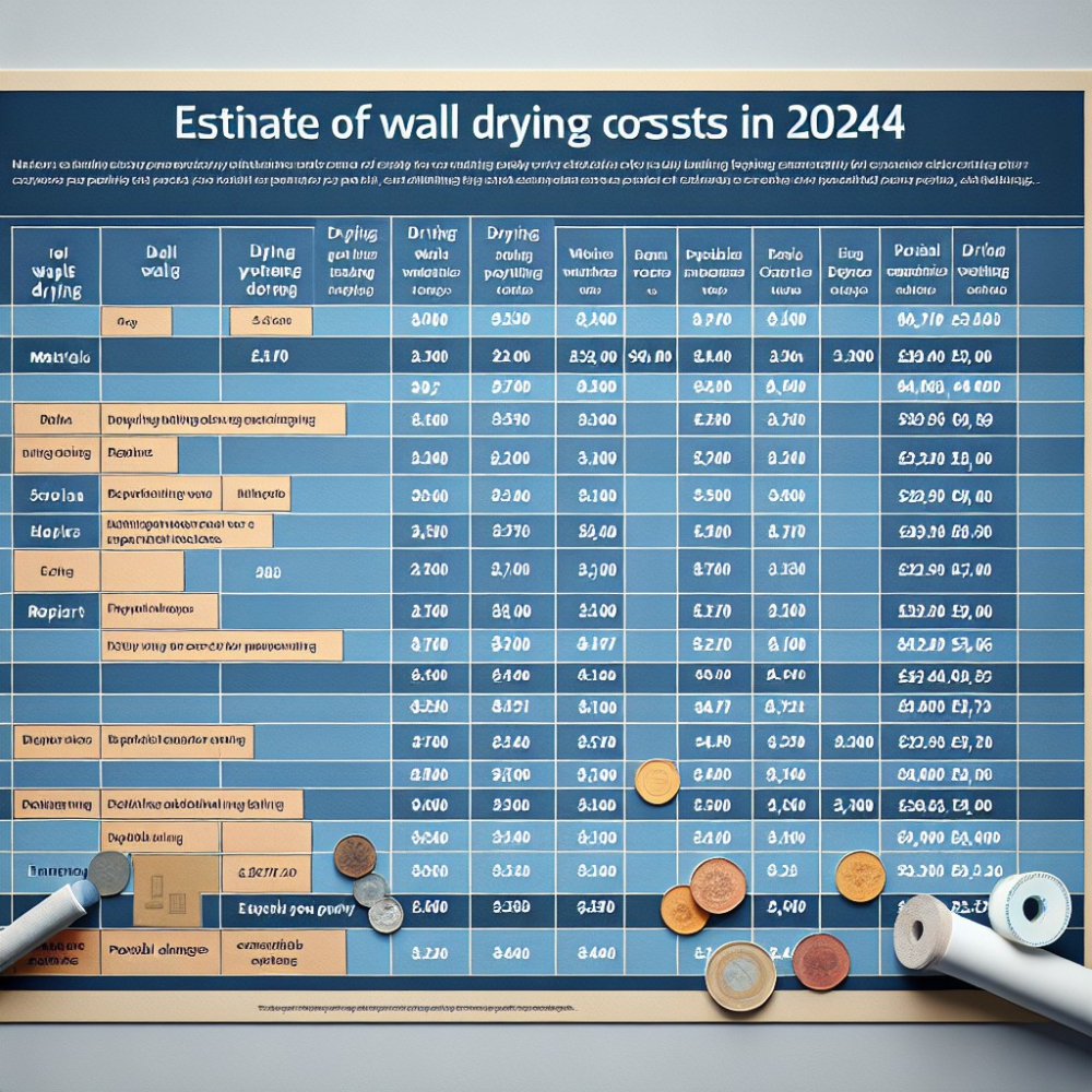 Ocena kosztów osuszania ścian w 2024